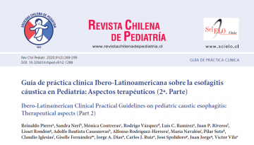 El Dr. Alfonso Rodríguez Herrera participa en la publicación de una guía práctica clínica sobre la esofagitis cáustica en pediatría