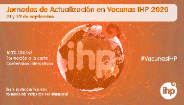 Las V Jornadas de Actualización en Vacunas IHP 2020 se celebrarán los días 21 y 22 de septiembre