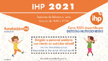 Grupo IHP amplía las plazas para participar en las Jornadas de Nutrición Infantil 2021
