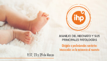 Grupo IHP celebra un curso online sobre neonatología el próximo mes de marzo