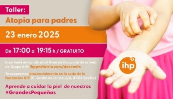 Grupo IHP Pediatría organiza un taller gratuito sobre atopia en niños para padres y cuidadores